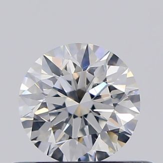 0.40 Carat Round F VS1 G VG EX GIA Natural Diamond