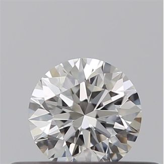 0.27 Carat Round F IF EX GIA Natural Diamond