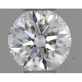 0.24 Carat Round G VVS1 EX GIA Natural Diamond