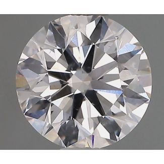 0.9 Carat Round F SI2 EX GIA Natural Diamond