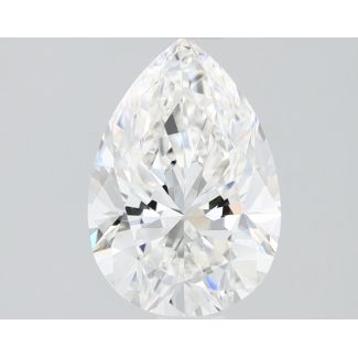 1.0 Carat Pear G VVS1 - EX VG GIA Natural Diamond