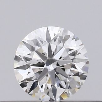 0.22 Carat Round G VS1 EX GIA Natural Diamond