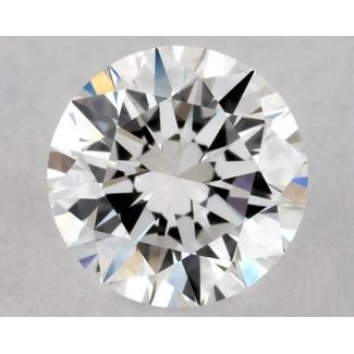 0.4 Carat Round F VS1 EX GIA Natural Diamond