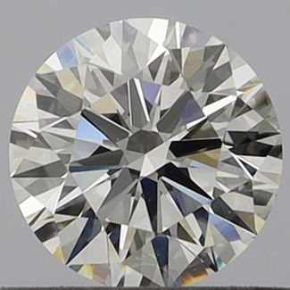 0.62 Carat Round E VVS1 EX GIA Natural Diamond