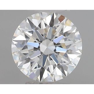 0.30 Carat Round G VS1 EX GIA Natural Diamond