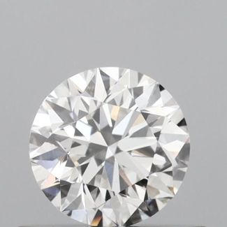 0.5 Carat Round H VS1 EX GIA Natural Diamond