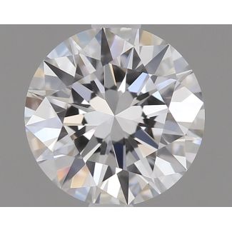 0.8 Carat Round D VVS1 EX GIA Natural Diamond