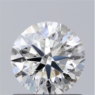 0.95 Carat Round H SI2 VG EX GIA Natural Diamond