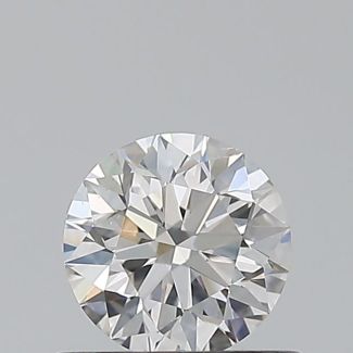 0.5 Carat Round F VS2 EX GIA Natural Diamond