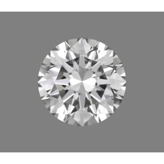 0.35 Carat Round F IF EX GIA Natural Diamond