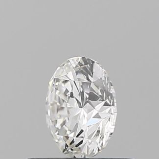 0.5 Carat Round H SI2 EX GIA Natural Diamond