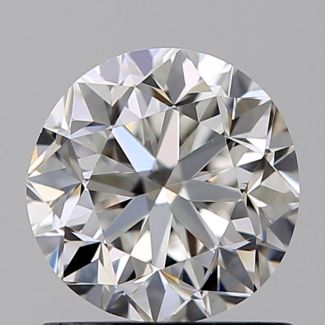 1.00 Carat Round E VVS1 F VG GD GIA Natural Diamond