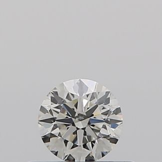 0.30 Carat Round J SI1 EX GIA Natural Diamond