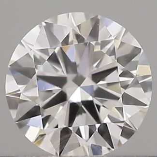 0.30 Carat Round F VVS1 VG GIA Natural Diamond