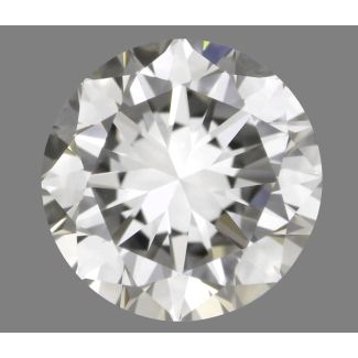 0.50 Carat Round I VVS2 G VG GIA Natural Diamond