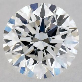 0.23 Carat Round F VVS2 VG GIA Natural Diamond