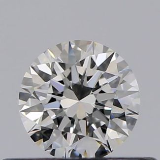 0.30 Carat Round F VS1 EX GIA Natural Diamond