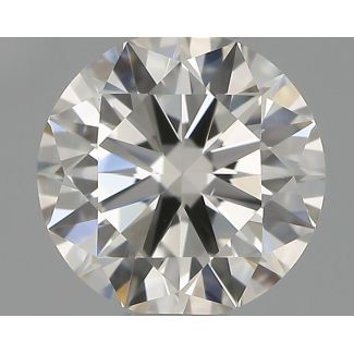 0.5 Carat Round H VS1 EX VG IGI Natural Diamond