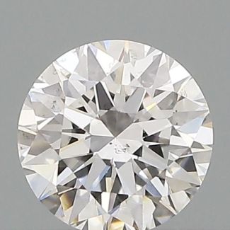 0.30 Carat Round F VS2 EX VG GIA Natural Diamond