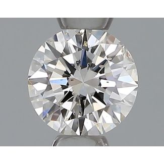 0.30 Carat Round G SI2 EX GIA Natural Diamond