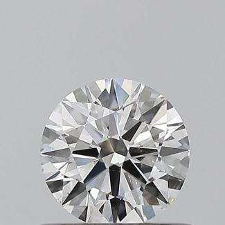 0.5 Carat Round G SI1 EX VG GIA Natural Diamond