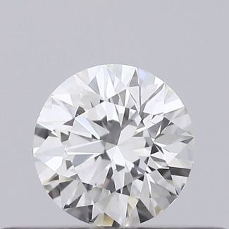 0.24 Carat Round G SI1 EX GIA Natural Diamond