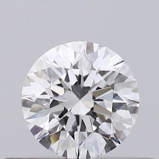 0.29 Carat Round E VVS2 EX GIA Natural Diamond