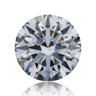 0.5 Carat Round D SI1 EX VG GIA Natural Diamond