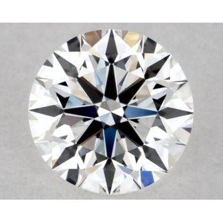 0.3 Carat Round E VVS1 EX GIA Natural Diamond