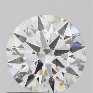 0.71 Carat Round H SI1 EX GIA Natural Diamond