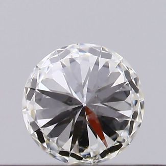 0.18 Carat Round G VS2 EX GIA Natural Diamond