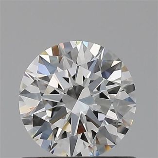 0.63 Carat Round F VS1 EX GIA Natural Diamond