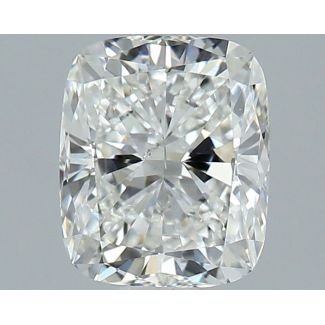 0.9 Carat Cushion Modified F SI1 - EX GIA Natural Diamond