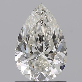 0.91 Carat Pear I SI1 - EX GIA Natural Diamond