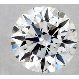 0.30 Carat Round H SI1 EX GIA Natural Diamond