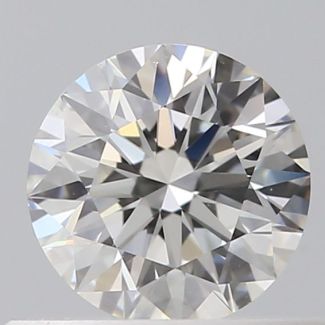 0.4 Carat Round G SI1 EX GIA Natural Diamond