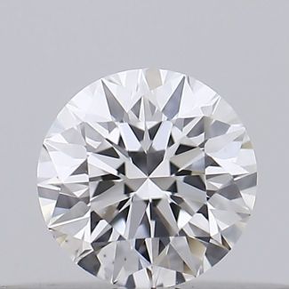 0.18 Carat Round D VS1 EX GIA Natural Diamond