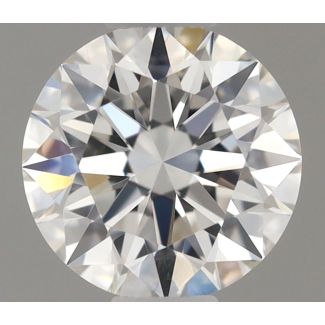 0.35 Carat Round E VVS1 EX GIA Natural Diamond