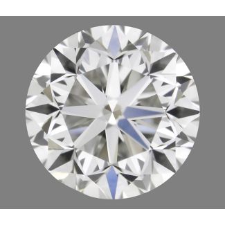 0.90 Carat Round H VS2 GD EX VG GIA Natural Diamond