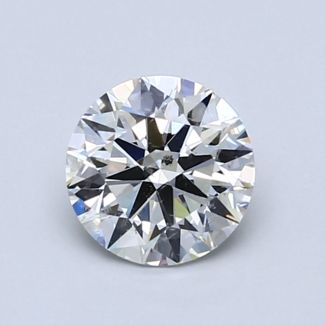 1.0 Carat Round H SI2 EX GIA Natural Diamond