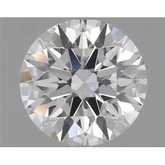 1.23 Carat Round E VVS1 EX GIA Natural Diamond