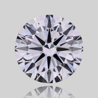 0.56 Carat Round H VS2 EX GIA Natural Diamond