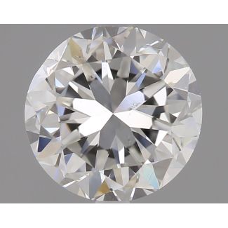 1.0 Carat Round G SI1 GD EX GIA Natural Diamond