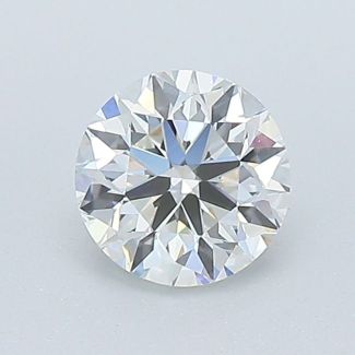 0.7 Carat Round H VVS2 VG EX GIA Natural Diamond