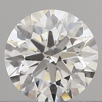 0.51 Carat Round E SI1 EX GIA Natural Diamond