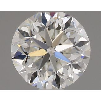 0.5 Carat Round H VVS1 GD EX VG IGI Natural Diamond