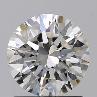 1.02 Carat Round H IF EX GIA Natural Diamond