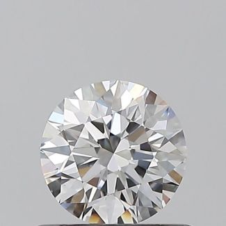 0.5 Carat Round D VS2 EX GIA Natural Diamond