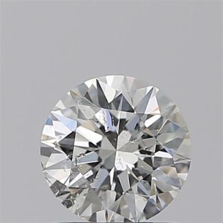 1.0 Carat Round G SI2 EX GIA Natural Diamond