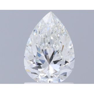 1.3 Carat Pear H VS2 - EX VG GIA Natural Diamond